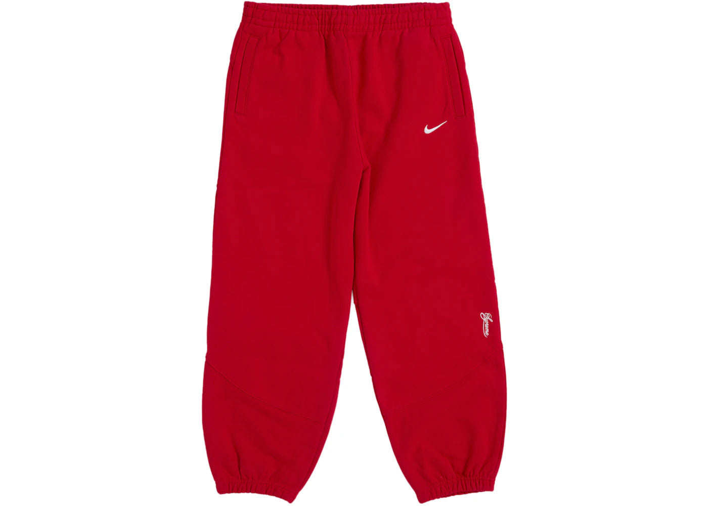 Supreme Nike Sweatpant (SS25) Red