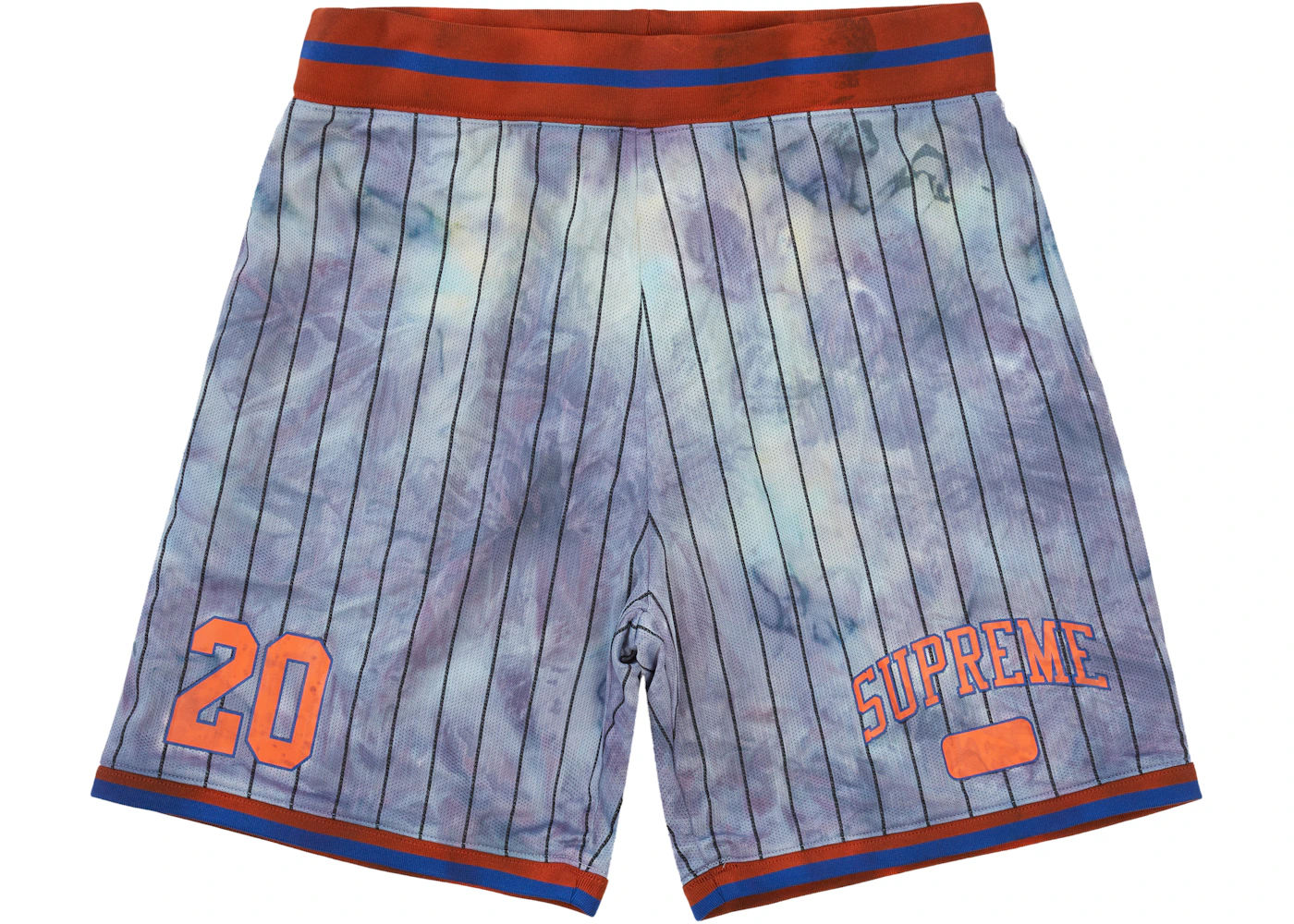Supreme Dyed Basketball Shorts - Royal