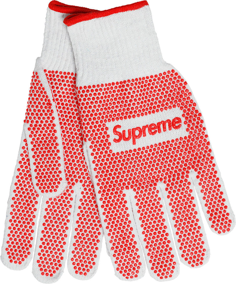 Supreme SS18 Grip Work Gloves
