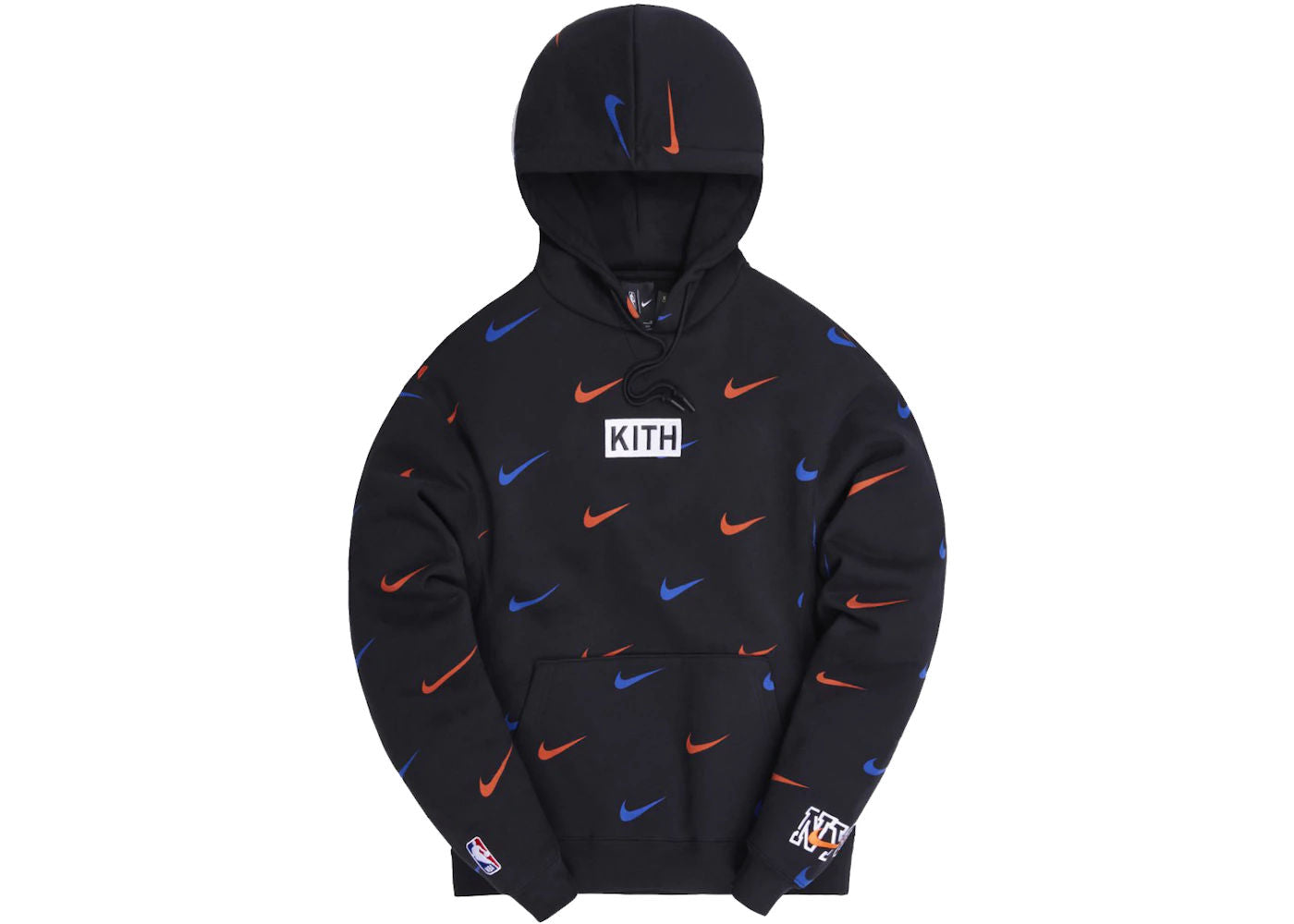 Kith & Nike for New York Knicks AOP Hoodie Black