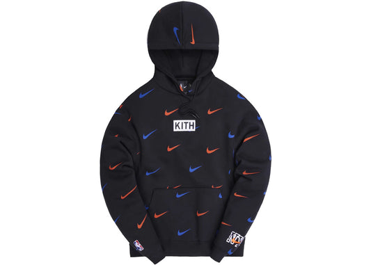 Kith & Nike for New York Knicks AOP Hoodie Black