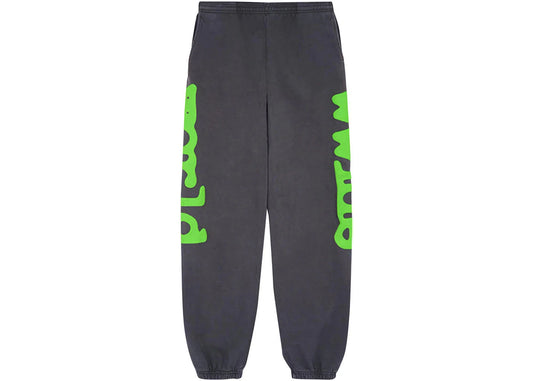 Sp5der Beluga Sweatpants Slate Grey/Green