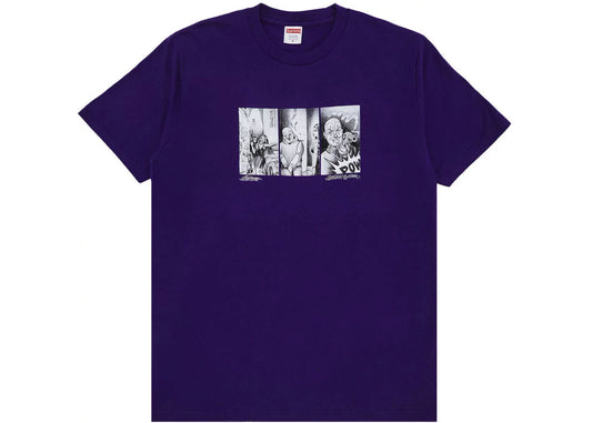 Supreme Mister Cartoon Pow Tee Purple