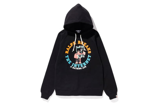 Bape x Ralph Breaks the Internet Hoodie Black