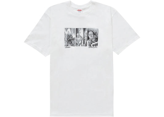 Supreme Mister Cartoon Pow Tee White